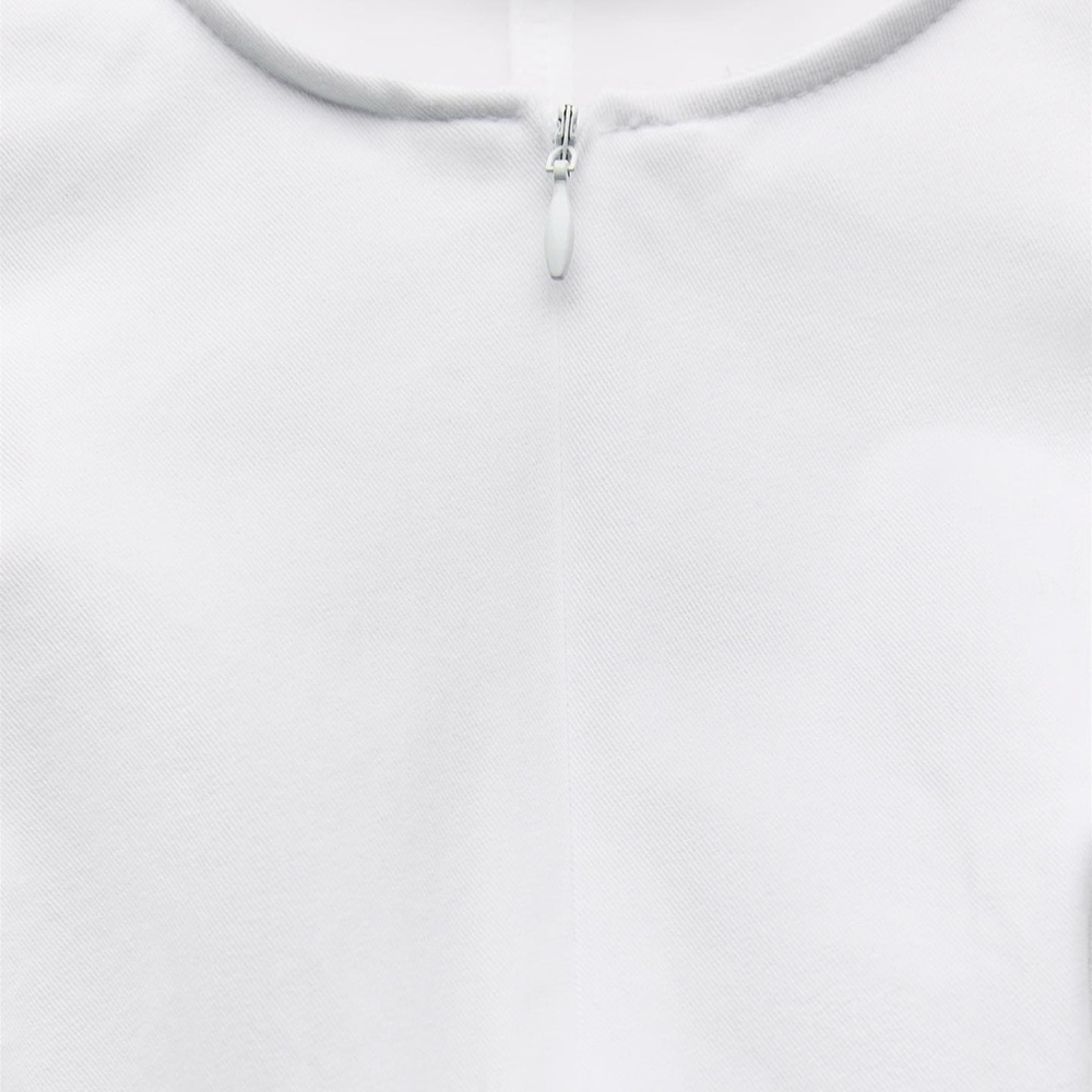 ZARA Balloon skirt jumpsuit mini dress - Picture 10 of 13